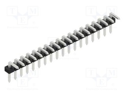 Connector: pin strips; pin header; male; PIN: 18; 2mm; THT; 1x18