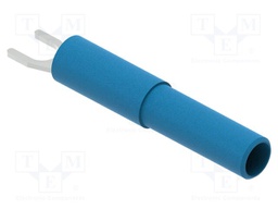 Adapter; blue; 60VDC; 36A; 41mm; Type: non-insulated; 30VAC