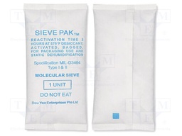 Desiccant; ESD; 110x54mm; 500pcs; MIL-D-3464 E; 30g
