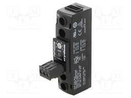 Relay: solid state; Ucntrl: 8÷30VDC; 25A; 345÷530VAC; on panel