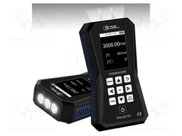 Meter: tachometer, LED stroboscope; Display: LCD TFT 2,8"