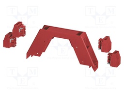 Upper housing; red; ME 17,5; X: 17.6mm; Y: 99mm; Z: 45.85mm