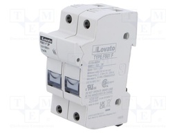 Fuse base; 10x38mm; for DIN rail mounting; 32A; 690VAC; Poles: 2