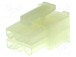 Plug; wire-board; female; VAL-U-LOK; 4.2mm; PIN: 6; w/o contacts