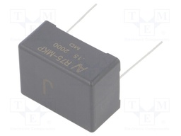 Capacitor: polypropylene; 0.15uF; 27.5mm; ±5%; 32x15x24mm; 2000VDC