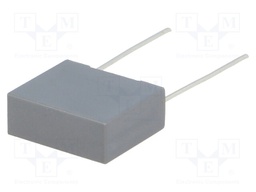 Capacitor: polypropylene; 33nF; 15mm; ±5%; 18x8.5x14.5mm; 1600VDC