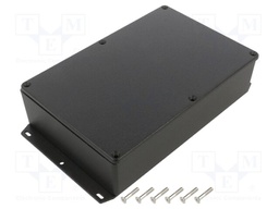 Enclosure: multipurpose; X: 147mm; Y: 223mm; Z: 55mm; 1550Z; black