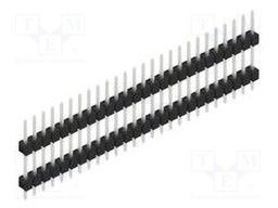 Connector: pin strips; pin header; male; PIN: 26; 2.54mm; THT; 1x26