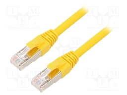 Patch cord; ETHERLINE® Cat.6a,S/FTP; 6a; stranded; Cu; LSZH; 26AWG