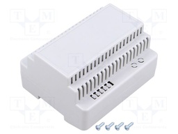 Enclosure: for DIN rail mounting; Y: 91mm; X: 105mm; Z: 60mm; ABS