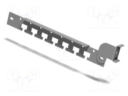 Cross rail; steel; L: 332mm; D: 14mm; Plating: zinc