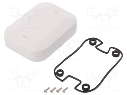 Enclosure: multipurpose; X: 60mm; Y: 20mm; Z: 80mm; WP; ASA; IP67