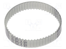 Timing belt; T2.5; W: 8mm; H: 1.3mm; Lw: 145mm; Tooth height: 0.7mm