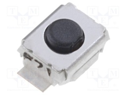 Microswitch TACT; SPST-NO; Pos: 2; 0.05A/24VDC; SMT; 1.5N; 2.5x3mm