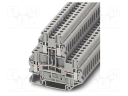 Splice terminal: rail; UT; PA; terminals: 4; W: 6.2mm; H: 69.9mm