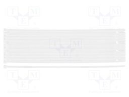 Cable tie; L: 300mm; W: 4.8mm; natural; 100pcs; EXTREME
