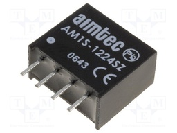 Converter: DC/DC; 1W; Uin: 10.8÷13.2V; 24VDC; Iout: 42mA; SIP4; 1.8g