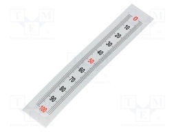 Ruler; figures vertically arranged,self-adhesive; W: 11mm