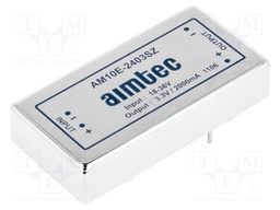 Converter: DC/DC; 10W; Uin: 18÷36V; 3.3VDC; Iout: 2A; DIP24; 30g