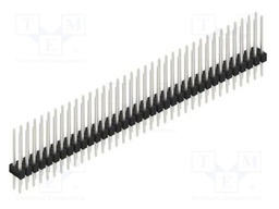 Connector: pin strips; pin header; male; PIN: 72; 2.54mm; THT; 2x36