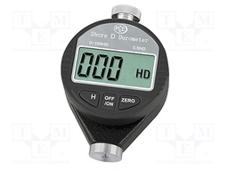Meter: hardness; 0÷100 Shore D; Equipment: hard case; 85x25x60mm