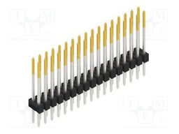 Connector: pin strips; pin header; male; PIN: 34; 2.54mm; THT; 2x17
