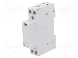 Contactor: 2-pole installation; NO x2; 230VAC; 25A; DIN; R