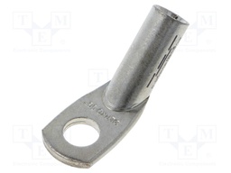 Tip: ring tube; M12; 50mm2; crimped; for cable; angled 45°; tinned