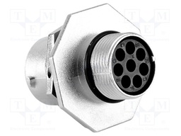 Connector: circular; Series: RT360; socket,plug; male; PIN: 8; IP67