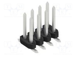 Connector: pin strips; pin header; male; PIN: 8; 2mm; SMT; 2x4; 100V