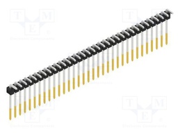 Connector: pin strips; pin header; male; PIN: 33; 2.54mm; THT; 1x33
