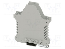 Enclosure base; with FE contact,with terminals; grey; UL94V-0