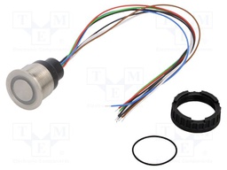 Switch: capacitive; Pos: 2; SPST-NO; 0.1A/42VAC; 0.1A/60VDC; IP67