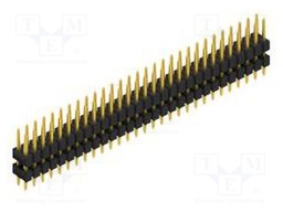 Connector: pin strips; pin header; male; PIN: 58; 2.54mm; THT; 2x29