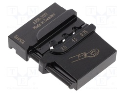 Crimping jaws; non-insulated terminals