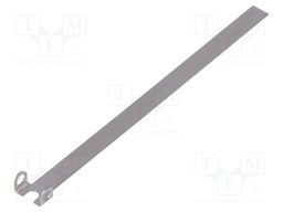 Straight lever; 55.3mm; Mat: stainless steel
