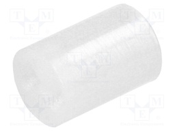 Spacer sleeve; LED; Øout: 5mm; ØLED: 5mm; L: 7mm; natural; UL94V-2