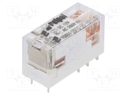 Relay: electromagnetic; DPDT; Ucoil: 12VDC; 8A; 8A/250VAC; 8A/24VDC