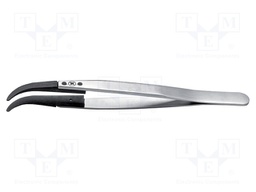 Tweezers; replaceable tips; Blade tip shape: flat,bent; ESD