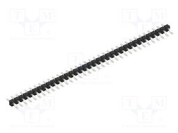 Connector: pin strips; pin header; male; PIN: 35; 2.54mm; SMT; 1x35