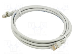 Patch cord; F/UTP; Cat: 5; RJ45 plug,both sides; stranded; Cu; 3m