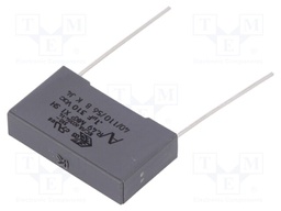 Capacitor: polypropylene; 0.1uF; 310VDC; 22.5mm; ±10%; -40÷110°C