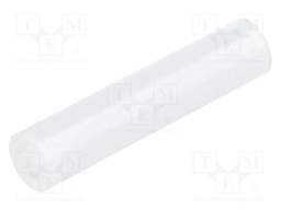 Spacer sleeve; LED; Øout: 5mm; ØLED: 5mm; L: 22.5mm; natural; UL94V-2