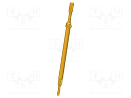 Test needle; Operational spring compression: 4mm; 8A; Ø: 1.5mm