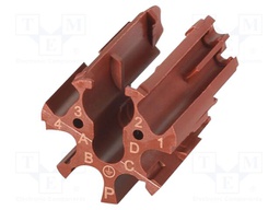 Connector: M23; contact insert; crimped; SH