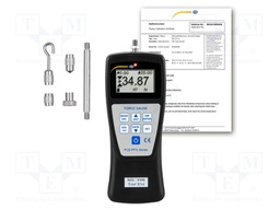 Meter: hardness; 0÷50N; Measurement memory: 100; IP54; Temp: 5÷45°C