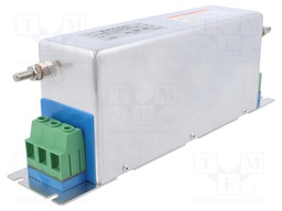 Filter: anti-interference; three-phase; 520VAC; Ioper.max: 36A