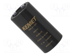 Capacitor: electrolytic; 15000uF; 25VDC; Leads: screw; ESR: 24mΩ