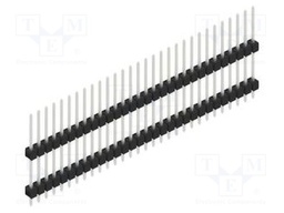 Connector: pin strips; pin header; male; PIN: 30; 2.54mm; THT; 1x30