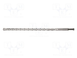 Drill bit; for concrete; Ø: 12mm; L: 260mm; SDS-Plus®; QUADRO
